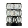 Lamps * | Alva 9 In. Black Table Lamp With White Shade By Safavieh