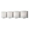 Vanity Lighting * | Bailey 4-Light Chrome Bath Light By Radionic Hi Tech