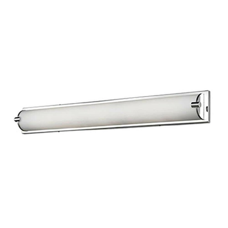 Vanity Lighting * | Unice 1-Light Chrome 60-Watt Equivalence Integrated Led Bath Light By Radionic Hi Tech