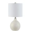 Lamps * | Memphis 20 In. Ivory Table Lamp With White Shade By Safavieh