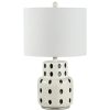 Lamps * | Kencia 22.25 In. Cream Table Lamp With White Shade By Safavieh