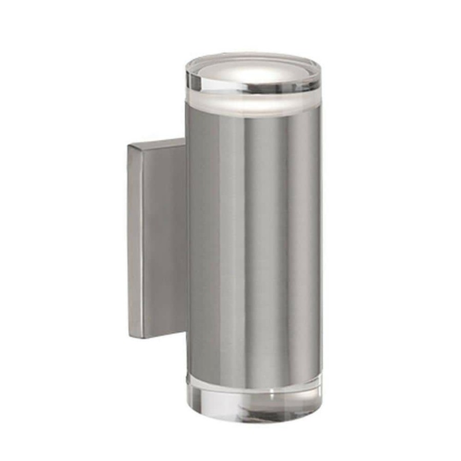 Cabinet Lights * | Westchester 60-Watt Equivalence Brushed Nickel Integrated Led Sconce By Radionic Hi Tech