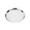 Flush Mount Lights * | Arlington Brushed Nickel 40-Watt Equivalence Integrated Led Ceiling Flush Mount By Radionic Hi Tech