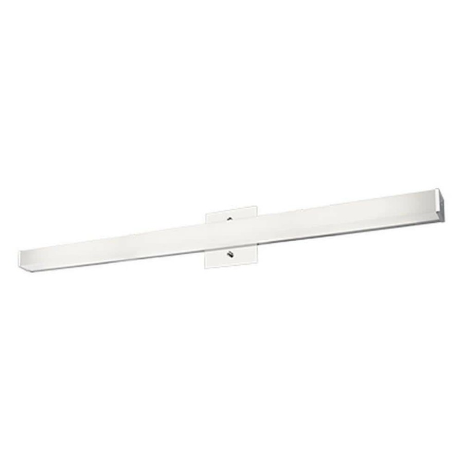 Vanity Lighting * | Nevaeh 1-Light Chrome 60-Watt Equivalence Integrated Led Bath Light By Radionic Hi Tech