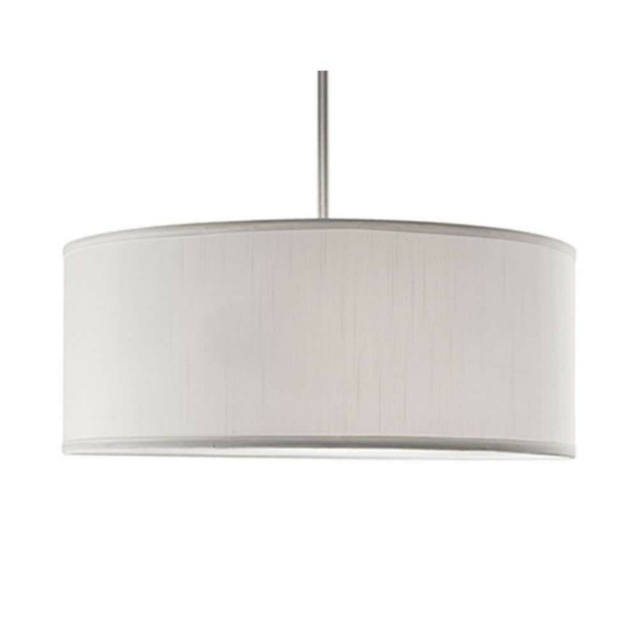 Pendant Lights * | Nevaeh 3-Light Brushed Nickel Pendant By Radionic Hi Tech