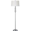 Lamps * | Mazely 16 In. Polished Chrome Floor Lamp By Radionic Hi Tech