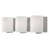 Vanity Lighting * | Bailey 3-Light Brushed Nickel Bath Light By Radionic Hi Tech