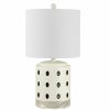 Lamps * | Lenis 22 In. Cream Table Lamp With White Shade By Safavieh