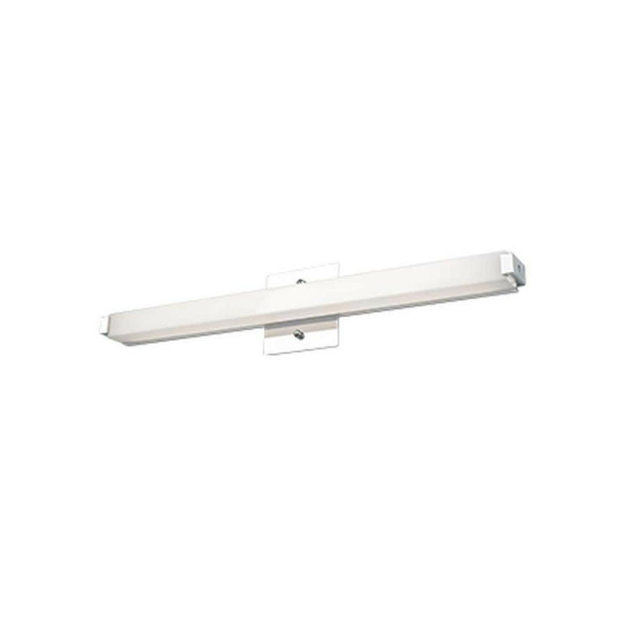 Vanity Lighting * | Nevaeh 1-Light Chrome 60-Watt Equivalence Integrated Led Bath Light By Radionic Hi Tech