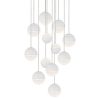 Chandeliers * | Jessa 1-Light 60-Watt Equivalence White Integrated Led Pendant By Radionic Hi Tech