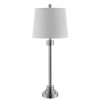 Lamps * | Baxter 30 In. Nickel Table Lamp With White Shade By Safavieh